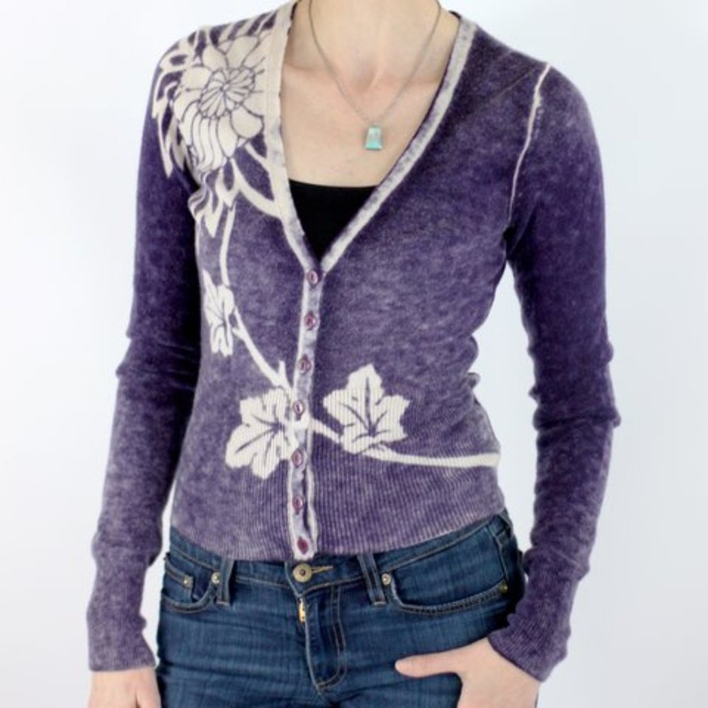 🔥 GIFT IDEA 🔥 RARE! LUCKY Brand wool tie dye cardigan NEW W TAGS
